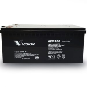 VISION 6FM200-X 200 AH 12V AGM