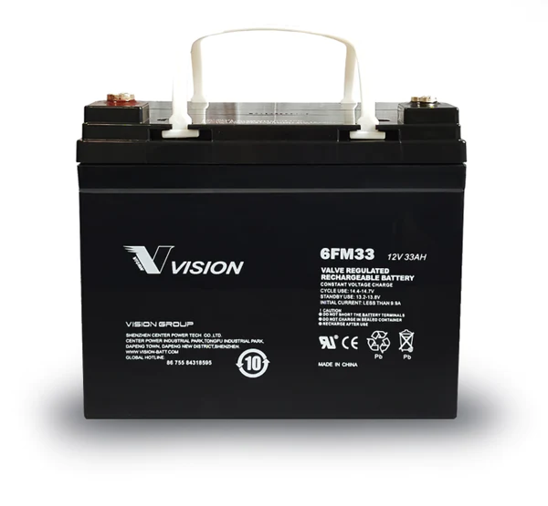 VISION 6FM33-X 12V 33AH