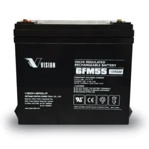 VISION 6FM55-X 12V 55AH