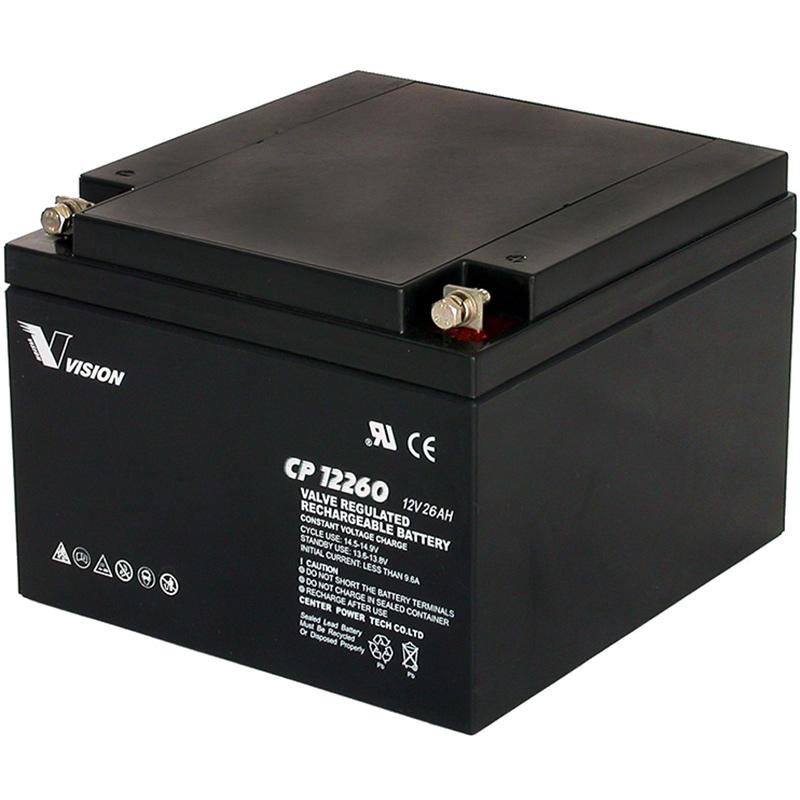 VISION СР12260 12V 26AH